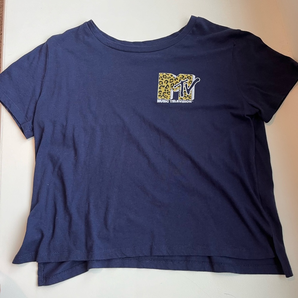 Music Television Cropped T-shirt